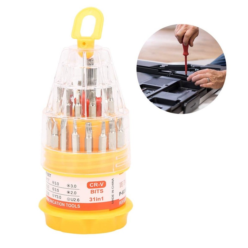 31 in 1 Screwdriver Set Universal Magnetic Bits for 3D