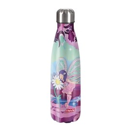 Step by Step Fairy Freya Berry Fairy Insulated Stainless Steel Carbonated Drinks Bottle Leakproof with Screw Cap 100% Recyclable School Leisure 0.5 Litre
