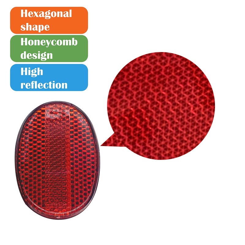 WELNENT AS BS JIS Bicycle Mudguard Fender Rear Reflector Warning