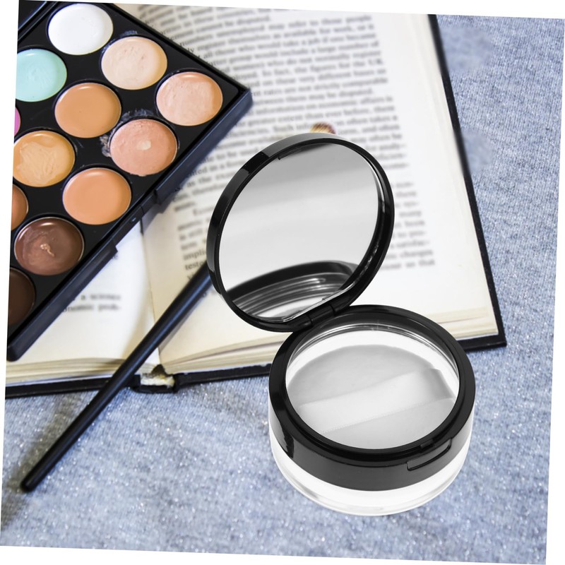 Mikinona Cosmetic Case with Puff Makeup Case Empty Puff Holder