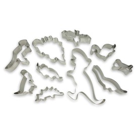 Handstand Kitchen Dinosaur Buddies 10-piece Cookie Cutter Assortment