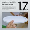 LED Ceiling Light 21 W, 2400 Lumen Dimmable with Remote