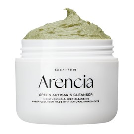 Arencia Premium Mochi Soap "Green" 50g / Korea / Facial Cleanser / Moisturizing / Exfoliating / Pore Care