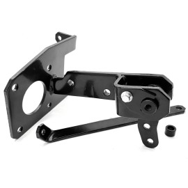 HRC 1955-59 Chevy GMC Truck Frame Mount Brake Booster Bracket 55-59 3100 Black