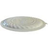 ActyGo Almond 4"-10" Hole Adjustable Flue Cover Chimney Flue Cover