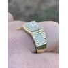 Men's 14k Gold Over Real Solid 925 Sterling Silver Ring
