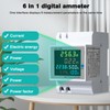 DEWIN Digital Electricity Meter, Single Phase Energy Meter Current Voltage