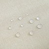 SPRICA Round Tablecloth 120cm Diameter Water Resistant Linen Texture Spill