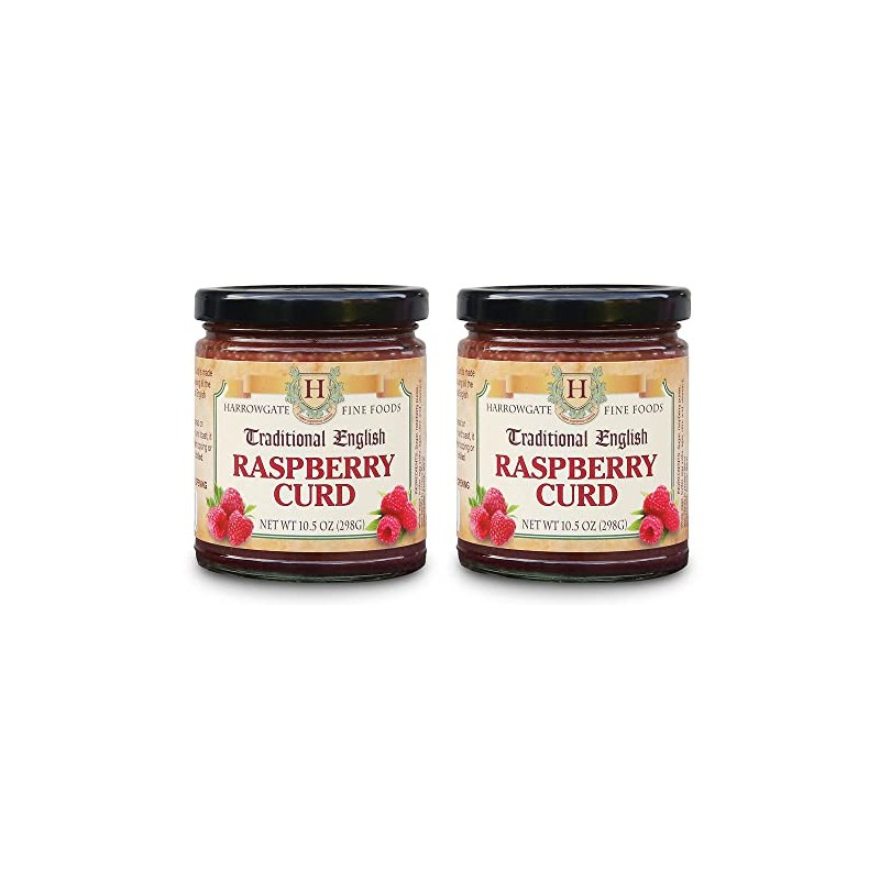 Harrowgate Traditional English Raspberry Curd (2 Jars x 10.5 oz)