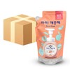 Lion Korea Ai Kkae끗Hae Peach Hand Wash Refill 200ml 24 Pieces