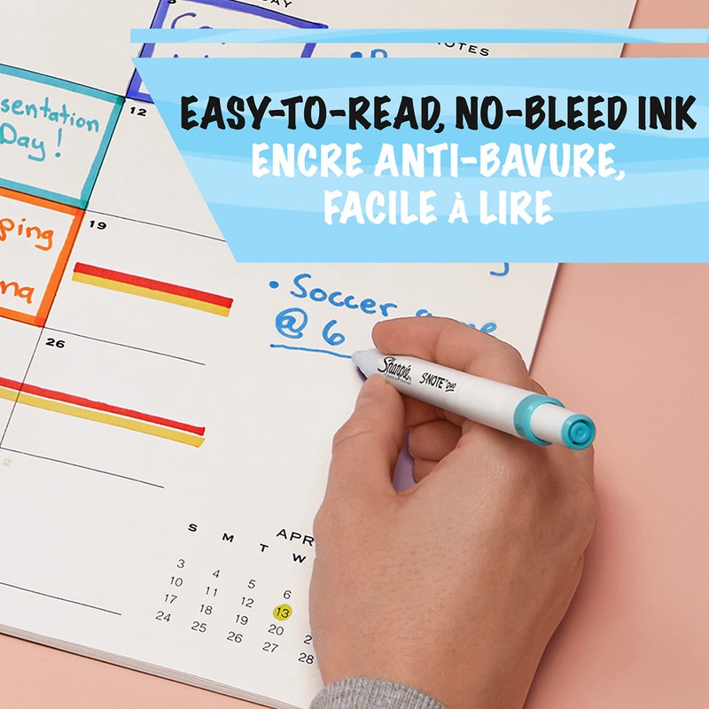 Sharpie S-Note Duo Dual-Ended Creative Markers, Part Highlighter, Part Art