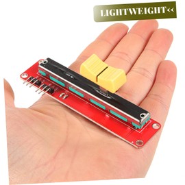 Mikinona Small Size Slide Potentiometer Potentiometer Module Dual Analog Output