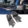 1 Pair A Pillar LED Light Brackets Black Powder Coating