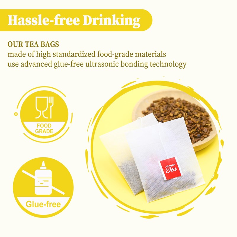 FullChea - Dandelion Root Tea Bags, 40 Teabags, 2.5g/bag -