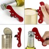 2 Pcs Bottle Opener Metal Manual Tin Opener Multi Purpose