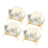 4Pcs Candle Snuffer Candle Extinguisher Metal Shell Pattern Automatic Candle