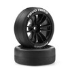 Chanjorlin 1/10 RC Drift Racing Tires and Wheels 12mm Hex