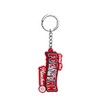 FC Bayern München Postcards Keyring, red