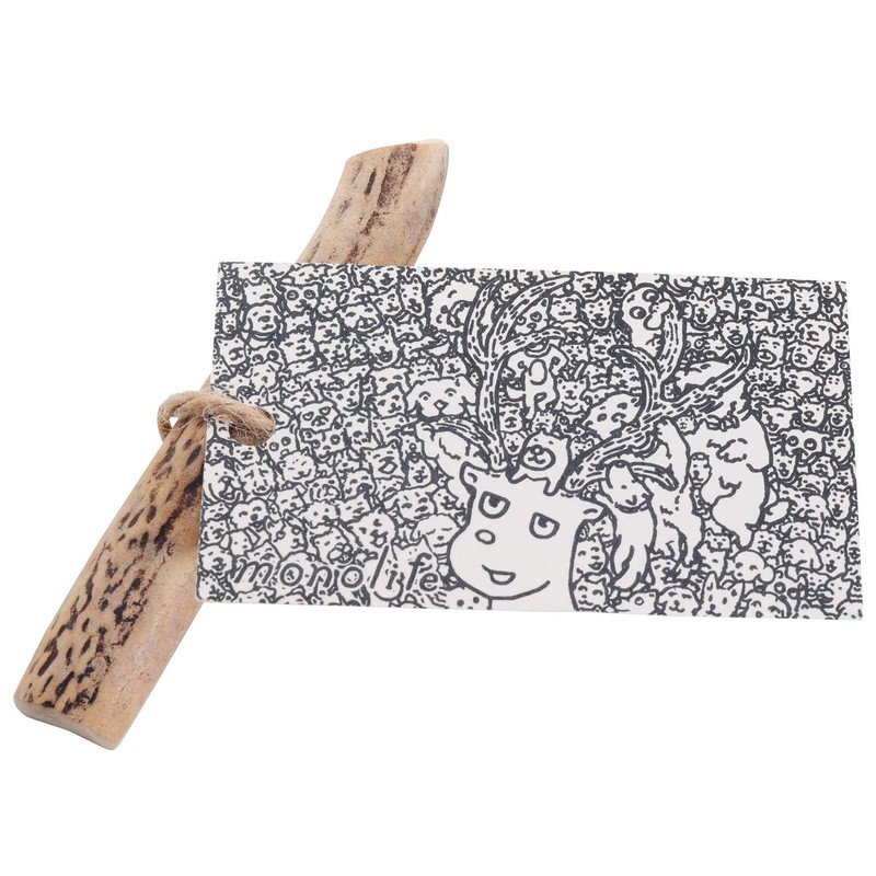 Monolife Deer Antler Half Split Dog Toy, Additive-free, Snack, Ezojika,