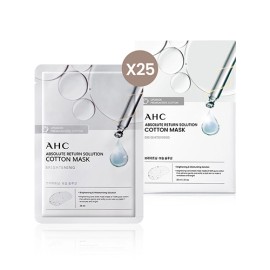 AHC [AHC]Absolute Return Solution Cotton Mask Brightening (25ea)