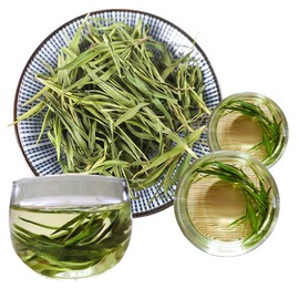 Chinese Herbal Tea Dianthus Leaf Tea New Scented Tea Green Tea Health Care Flowers Tea Top-Grade Healthy Green Food (100g)
