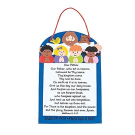 The Lord's Prayer Craft Kit - Crafts for Kids and Fun Home Activities