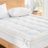 DREAMHOUR Full Size Mattress Pad Thick Breathable Mattress Topper Soft