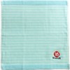 Keisuu Seian Towel, Handkerchief, Hand Towel, Border, Embroidery, Niigata (Blue,