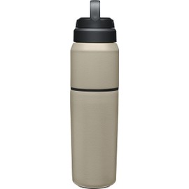 Camelbak Multibev Stainless Steel Vacuum Insulated Drinks Bottle - Dune/Dune - 22oz/16oz - 650ml/450ml