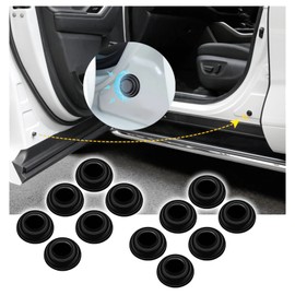 Door Soundproofing Shock Absorber for Delica D5/ Delica D:3 2014~, RVR 2017~, Eclipse Cross 2019~, Delica D:2 2015~, Outlander PHEV 2013~, Mirage 2012~ Car Door Shock Protect Cushion Absorber Gasket