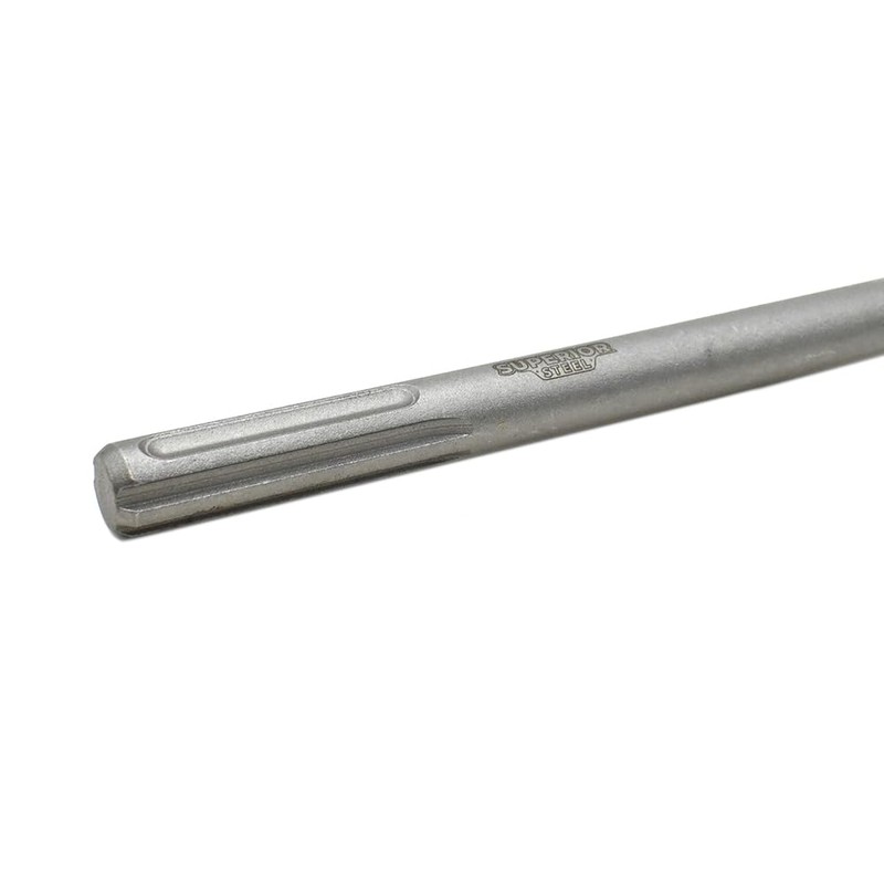 Superior Steel SC8912 1 Inch Flat SDS MAX Hammer Steel