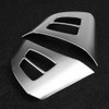 2pcs Chrome Steering Wheel Button Frame Decoration Cover Trim for