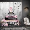Yookeb Fashion Perfume Bathroom Shower Curtain 60W by 71H Inch
