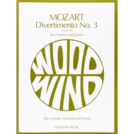 Divertimento No 3 from K.439B: For Clarinet and Piano