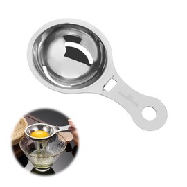 Henyall Stainless Steel Egg Separator – Egg Yolk & Egg White Filter Divider, Heat-Resistant Food Grade Sieve for Baking, Cooking & Kitchen Use