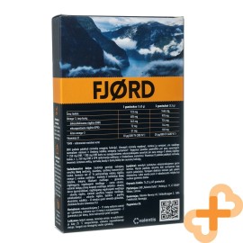 FJORD STRONG OMEGA-3 Smart Gummies Aceite de Pescado 45 Gomitas Función Cerebral Suplemento