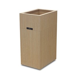 Basque Trash Bin Medium 5.3L with Cover, Natural
