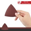 LEONTOOL 30 Pcs 3-1/8 Inch (80mm) Triangular Hook & Loop