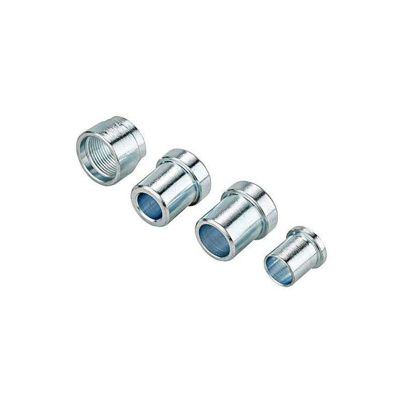 Elite Bike Trainers Thru-AXLE アダプター スペーサー付き 135x10 & 135x12 mm