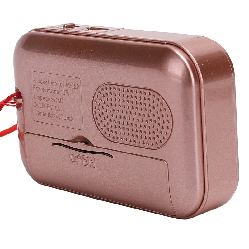 M‑128 Portable Pocket Radio Mini FM Receiver USB Memory Card