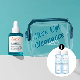 [Dead Skin/Sebum] Avene Cleanance AHA Serum 30ml Promotion (+Pouch + Hydrance Essence-in-Lotion 25ml*2) / 아벤느 클리낭스 A.H.A 세럼 30ml 기획 (+파우치+이드랑스 에센스인로션 25ml*2)