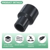 M METERXITY 2-Pack UPVC Reducer Pipe Fitting, 2"x1-1/2" Reducing Coupling