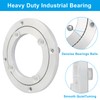 Waziaqoc 4 Inch Lazy Susan Bearing, Heavy Duty Aluminum Turntable,