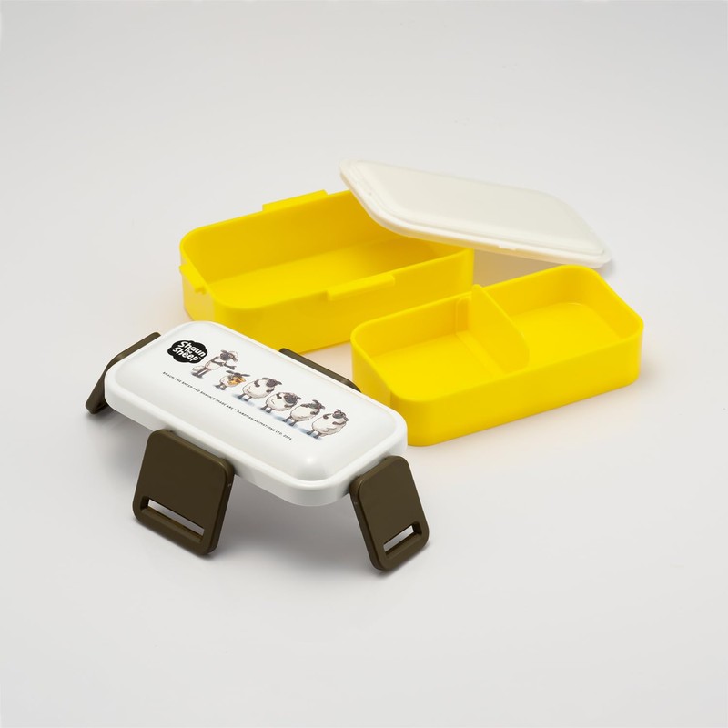 Skater PFLW4AG 2-Tier Lunch Box, 23.6 fl oz (600 ml),
