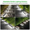 Lacasa Solar Deck Lights, Solar Light Outdoor Waterproof IP68, 8
