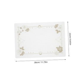 jojofuny 1 Sheet Cutting Mat for Crafts Transparent DIY Cutting Board Self Healing Craft Pad for Sewing Scrapbooking for Art Projects and Model Kit Manufacturing