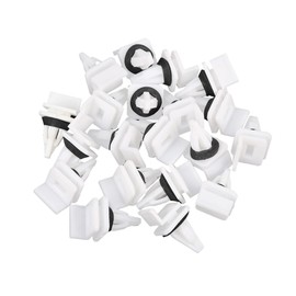 TUCKBOLD 20pcs Plastic Rivet Bumper Fastener Clips Retainer for Honda for Acura 91513-SM4-000 Automotive Parts