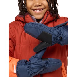 Jack Wolfskin Unisex Children's Easy Entry Mitten K Gloves, Night Blue, 128