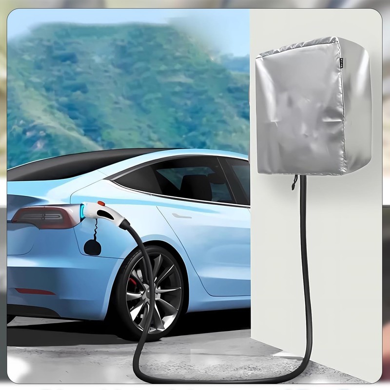 EV Charging Station Weather Protection Cover, Oxford Fabric, 40 x