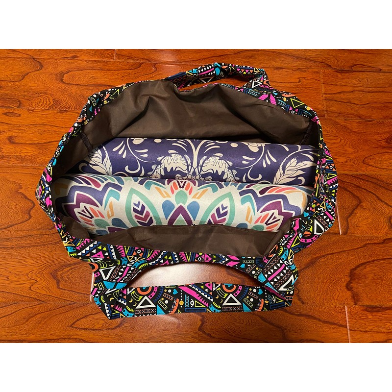 Aozora Yoga Mat Bag Large Yoga Mat Tote Sling Carrier